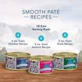 Alimento para Mascota  húmedo de paté 12 unidades
