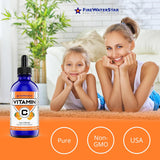 FWS Vitamina C Líquida Orgánica para Adultos y Niños