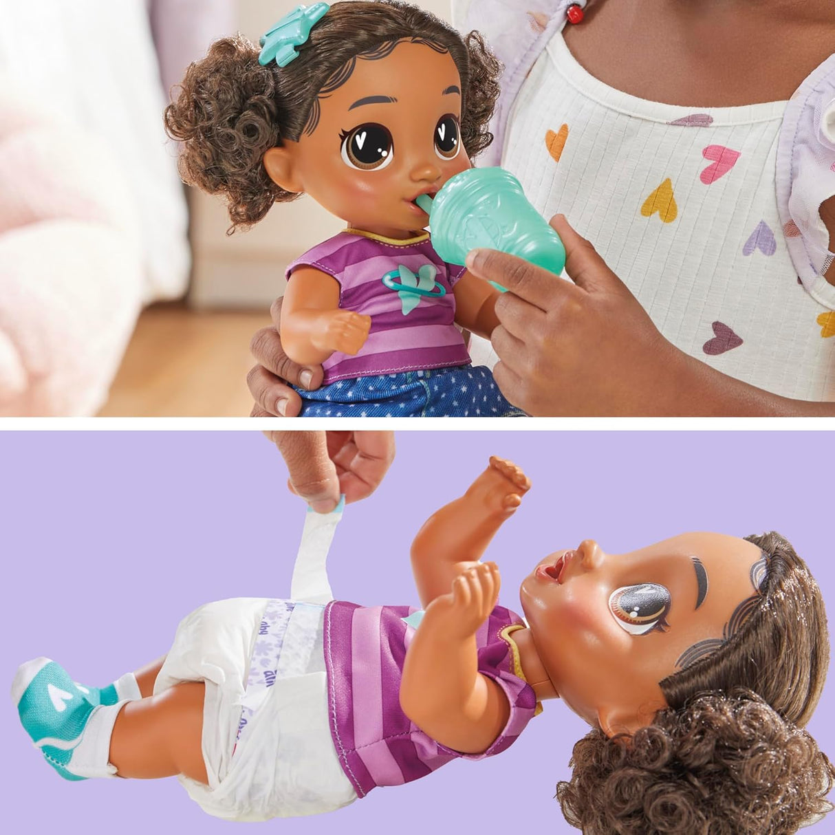 Muñeca Baby Alive Super BFF Tilly Tinker, 11'', Exclusiva Amazon