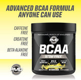 PMD Sports BCAA Aminoácidos sin Estímulo, Mejor Rendimiento 30 Servs