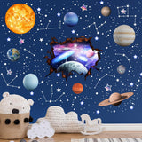 Pegatinas de Estrellas y Planetas, adhesivos que brillan en la oscuridad