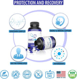 Suplementos Rave Vitamins Gear 5HTP Rave 60 capsulas