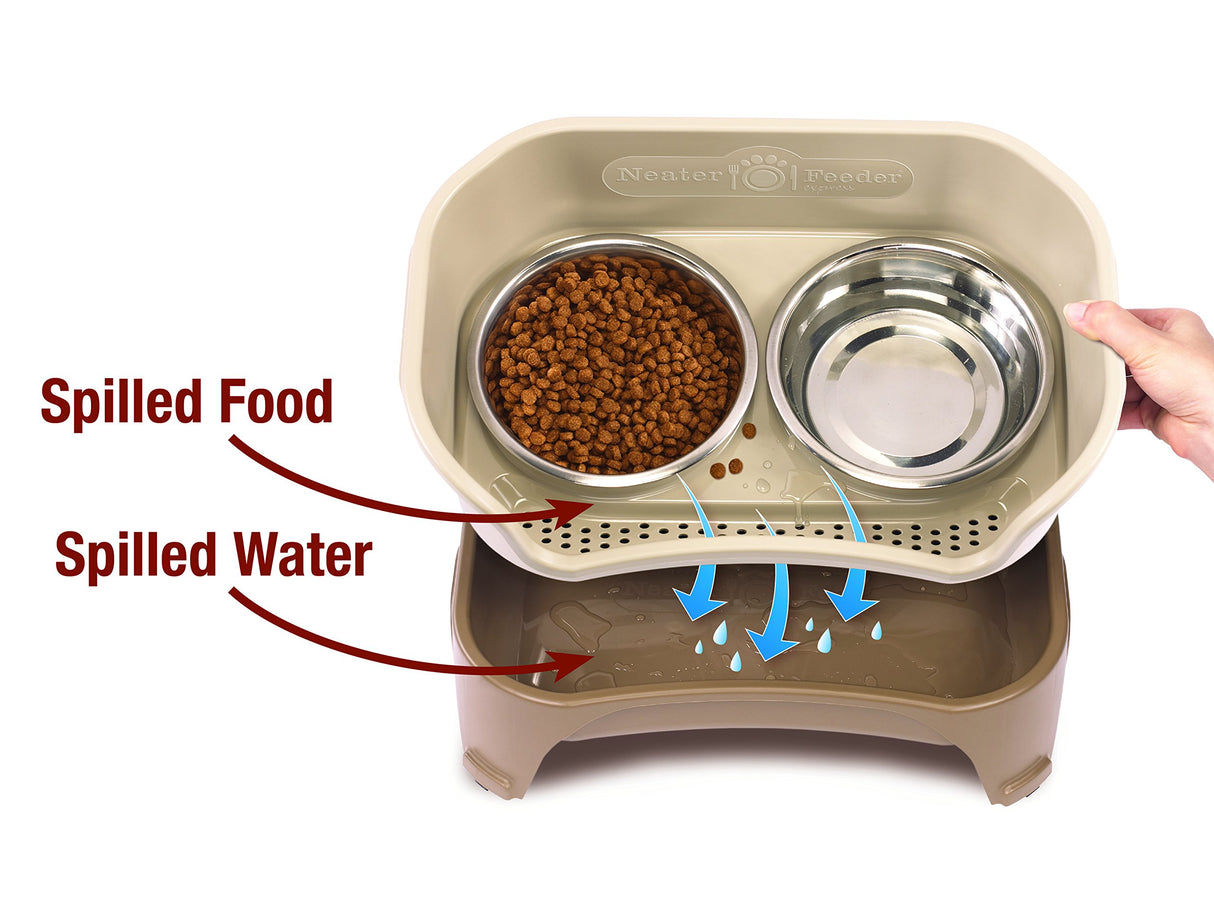 Cuencos elevados para perros y gatos Plato elevado
