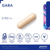Suplementos  Pure Encapsulations GABA estrés ocasional