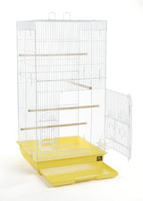 Jaula alta color amarillo Prevue Pet Products SPECONO1818H-Y