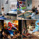 Proyector Mini 16000 Lumens Full HD WiFi Bluetooth Portátil