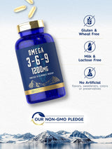 Omega 3-6-9 Carlyle 1200mg Suplemento 180 cápsulas