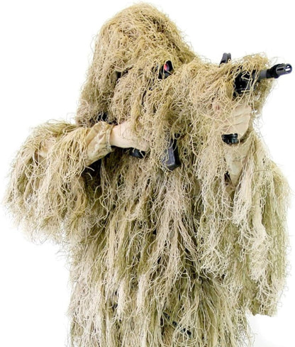 Traje de Camuflaje Arcturus - Ghillie Suit para Caza y Airsoft