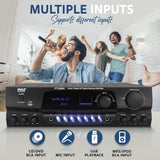 Amplificador de potencia inalámbrico PYLE-HOME PT250BA
