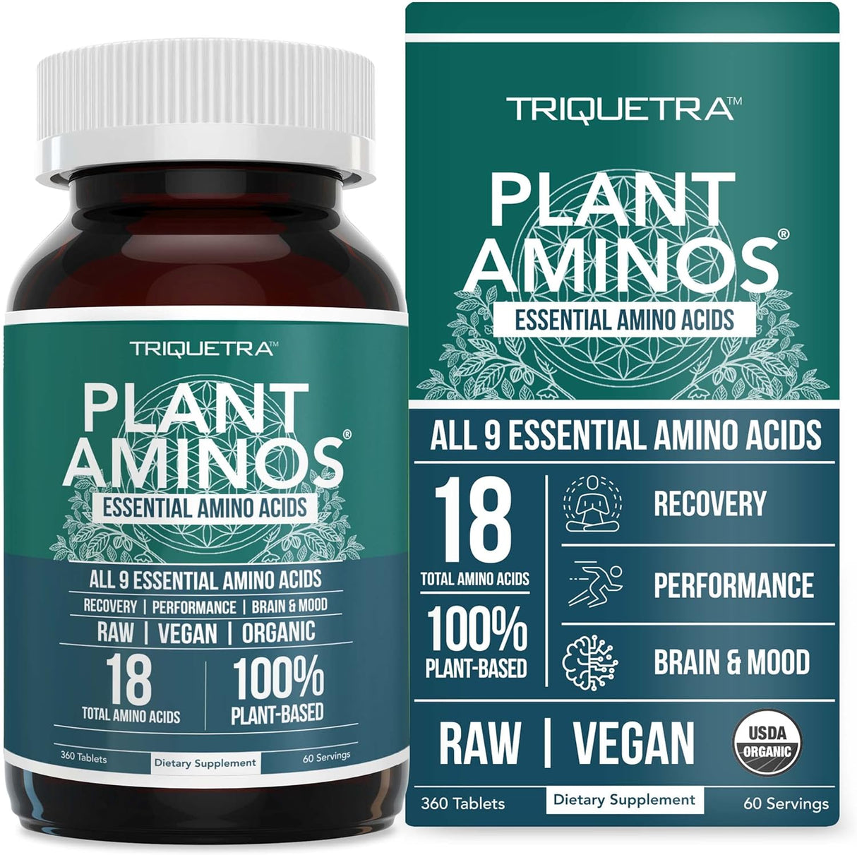 Suplementos Alimenticios Aminoácidos esenciales orgánicos