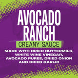Salsa Crema de Aguacate Taco Bell, 12 oz, Sabor Cremoso