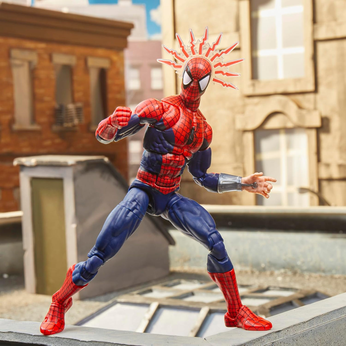 Figura de Acción Spider-Man, Marvel Legends, 6 Articulada, Deluxe