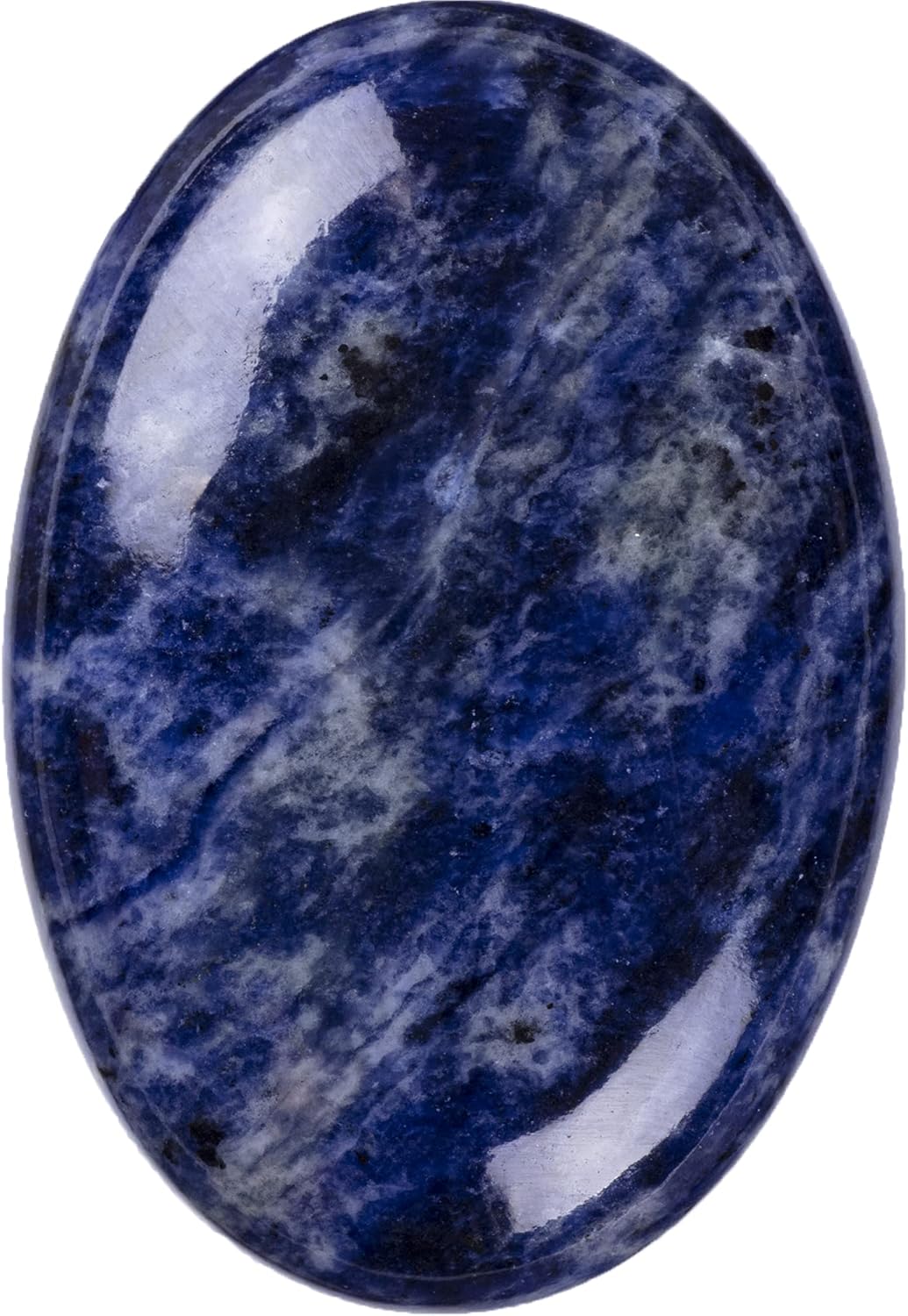 Piedra de Palma Sodalita - Cristal Pulido para Alivio de Estrés