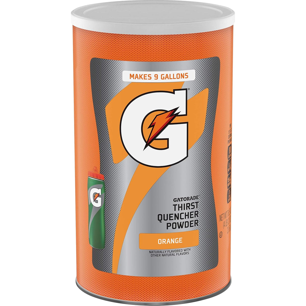 Polvo Gatorade para Hidratación, 76.5 oz, Sabor Naranja