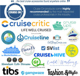 Regleta de alimentación de crucero sin protector de sobretensiones con salidas USB, aprobada por el barco (sin protección contra sobretensiones), esenciales para crucero en 2023, 2024 y 2025