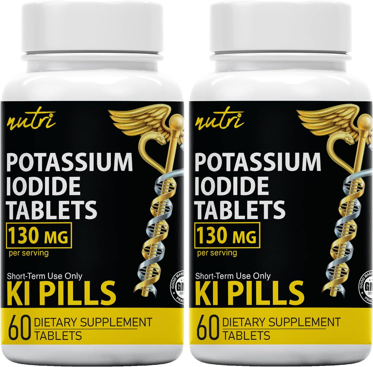 Suplemento comprimidos de yoduro de potasio 130 mg  120 und