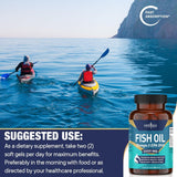 Aceite de pescado Omega 3 2500 mg - Suplemento sin gluten