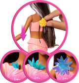 Barbie Muñeca Sirena con Flores Sorpresa, Cabello Largo