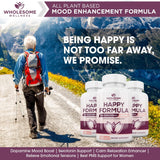 Suplemento de Alivio Natural Happy Formula para Todos 60 Cáp