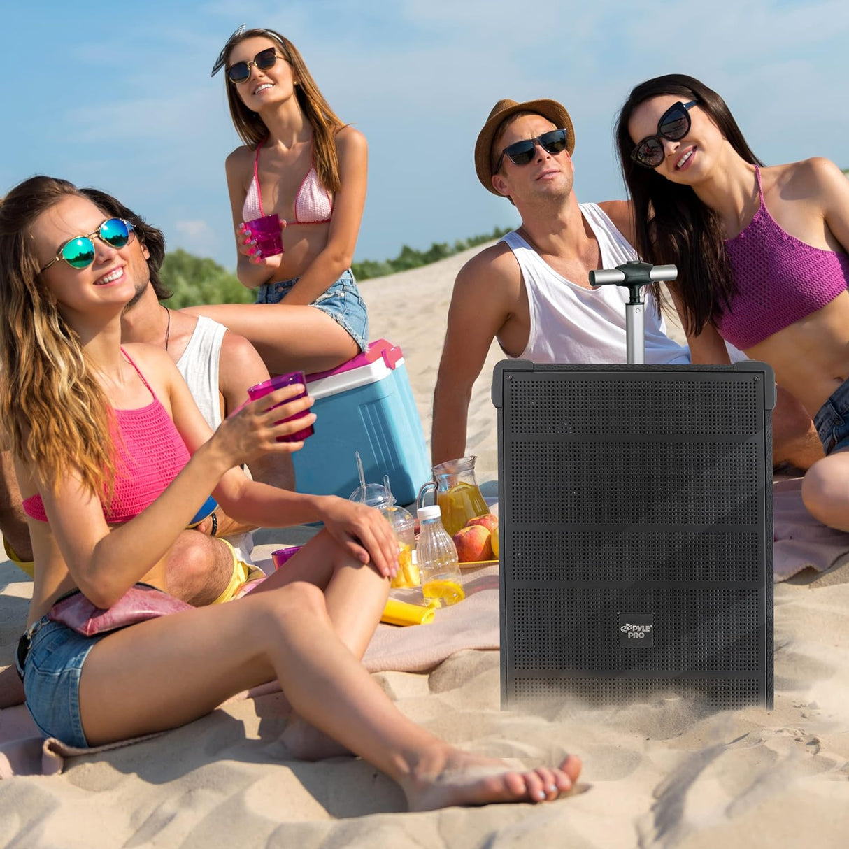 Parlantes Portátiles con Bluetooth PYLE-PRO PWMA899A