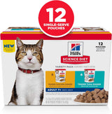 Alimento Bolsas de comida húmeda para gatos paquete variado