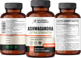 Suplemento Orgánico Ashwagandha 300mg, 100 Cápsulas