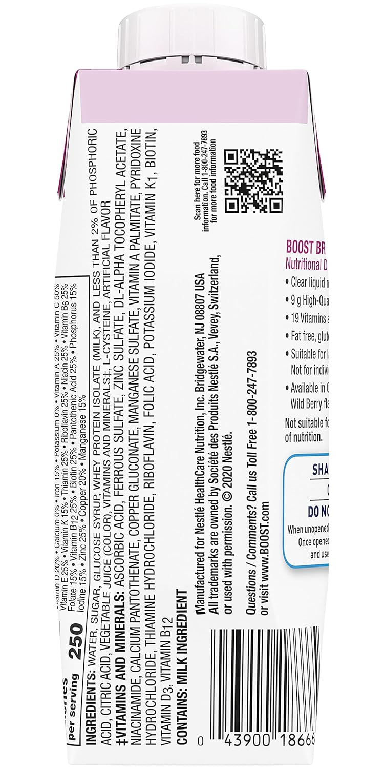 Bebida Nutricional Boost Breeze 8oz Pack 3