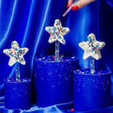 Moldes para cakesicles de estrellas, Fancy Sprinkles, 4 estrellas