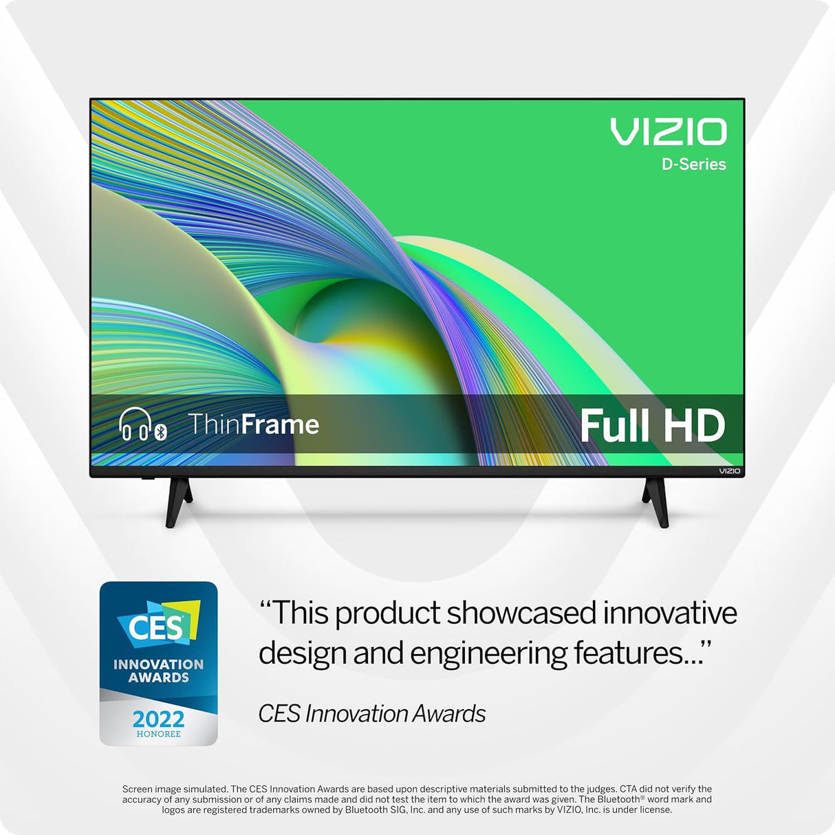 Televisor Smart VIZIO 24 FHD, Bluetooth, Alexa, D24fM-K01