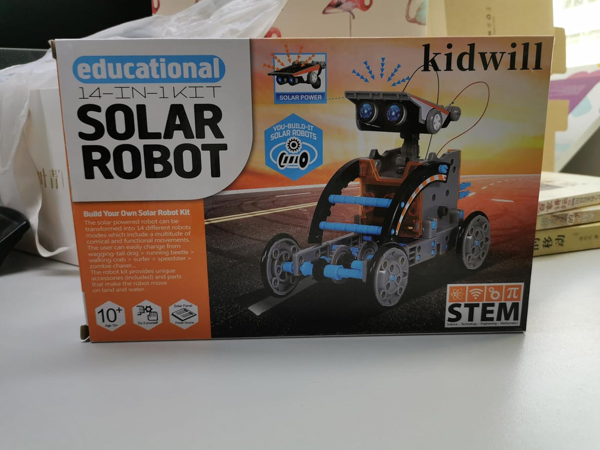 Kit Solar Educativo 13 en 1 Kidwill, Juguete STEM para Niños