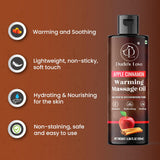 Aceite corporal con sabor Manzana y canela Dude's Love
