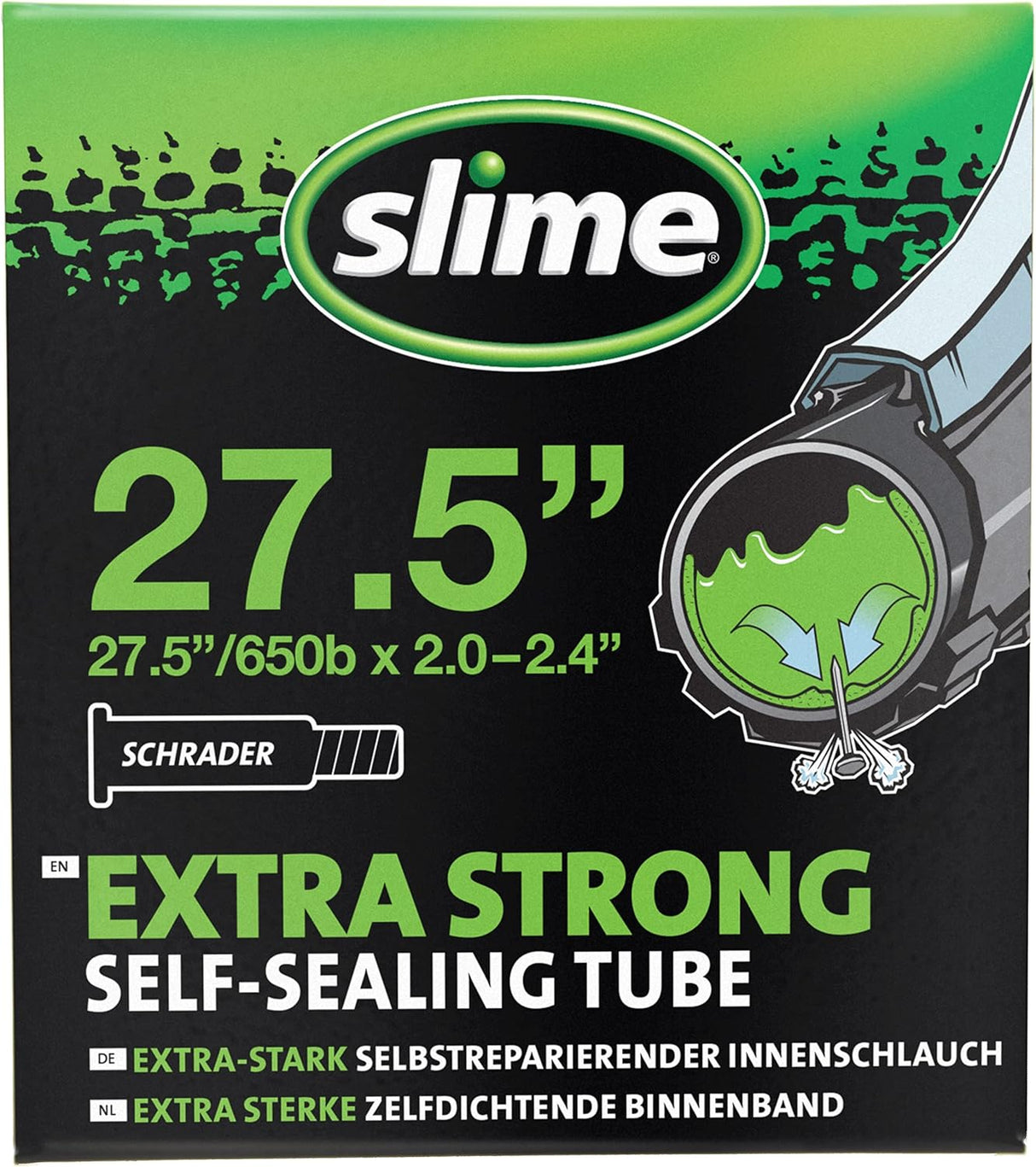 Inner Tube Slime con Sello Antipinchazos, Autoreparable