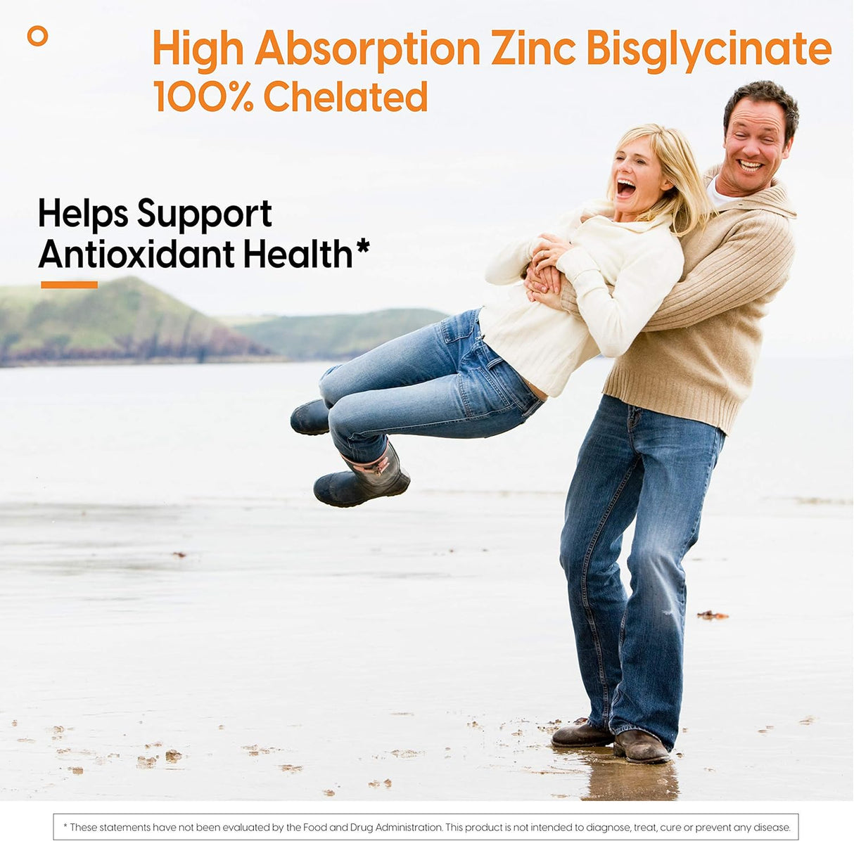 Zinc Bisglicinato Doctor's Best 50mg, 90 cápsulas
