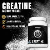 Creatina Monohidrato Micronizada Sin Sabor Suplemento 200 Servs