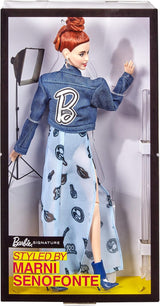 Muñeca Barbie diseñada por Marni Senofonte estilo exclusivo