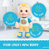Muñeco de peluche JJ, Just Play, 100% reciclado, 13 pulgadas