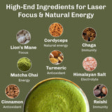 MudWtr Matcha con hongos adaptógenos, 3000mg, 30 porciones