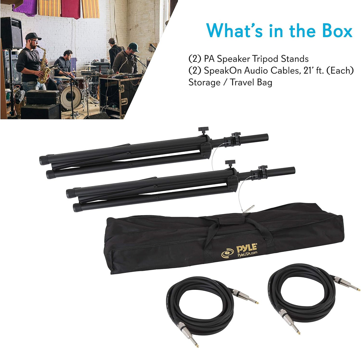 Trípode para altavoces - PYLE-PRO PMDK102