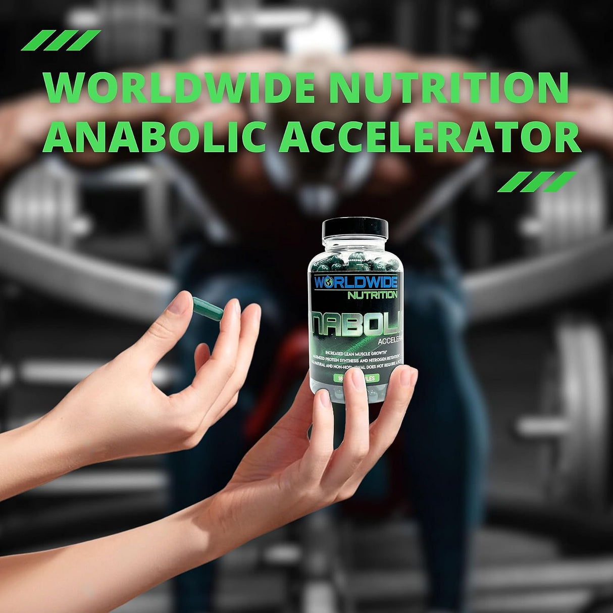 Suplemento vitamínico con acelerador anabólico