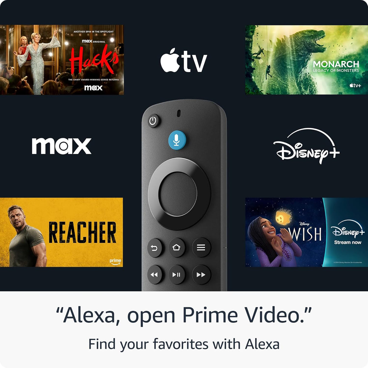 Amazon Fire TV Stick HD, streaming HD, control por voz, Alexa