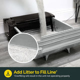 Caja de Arena Automática Pet Zone con Filtros y Bolsas, Modelo