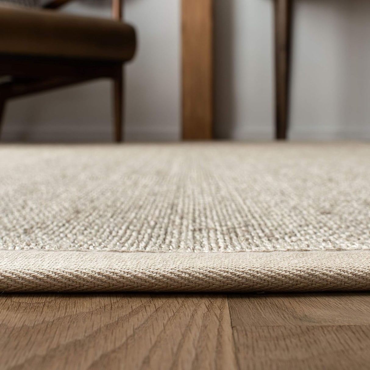 Alfombra Natural de Fibra SAFAVIEH, Diseño de Sisal, NF143C