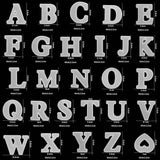 Molde de Letras 2.5 para Resina, 27 Pcs, Ideal para Velas