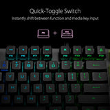 Teclado Mecánico ASUS ROG Strix Scope RX con RGB y Switches Rojos