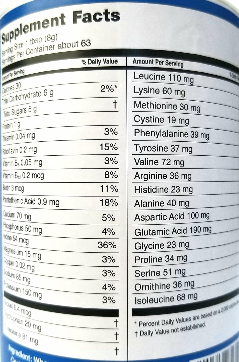 Suplemento de Suero de Leche Lebasi 500 gr, Apoyo Inmunológico