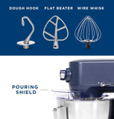 Batidora de Pie GE | 7 Velocidades, 350W, 5.3Qt | Modelo Tilt-Head
