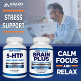 Suplementos Alimenticios 5-HTP 0.007 oz 120 cápsulas