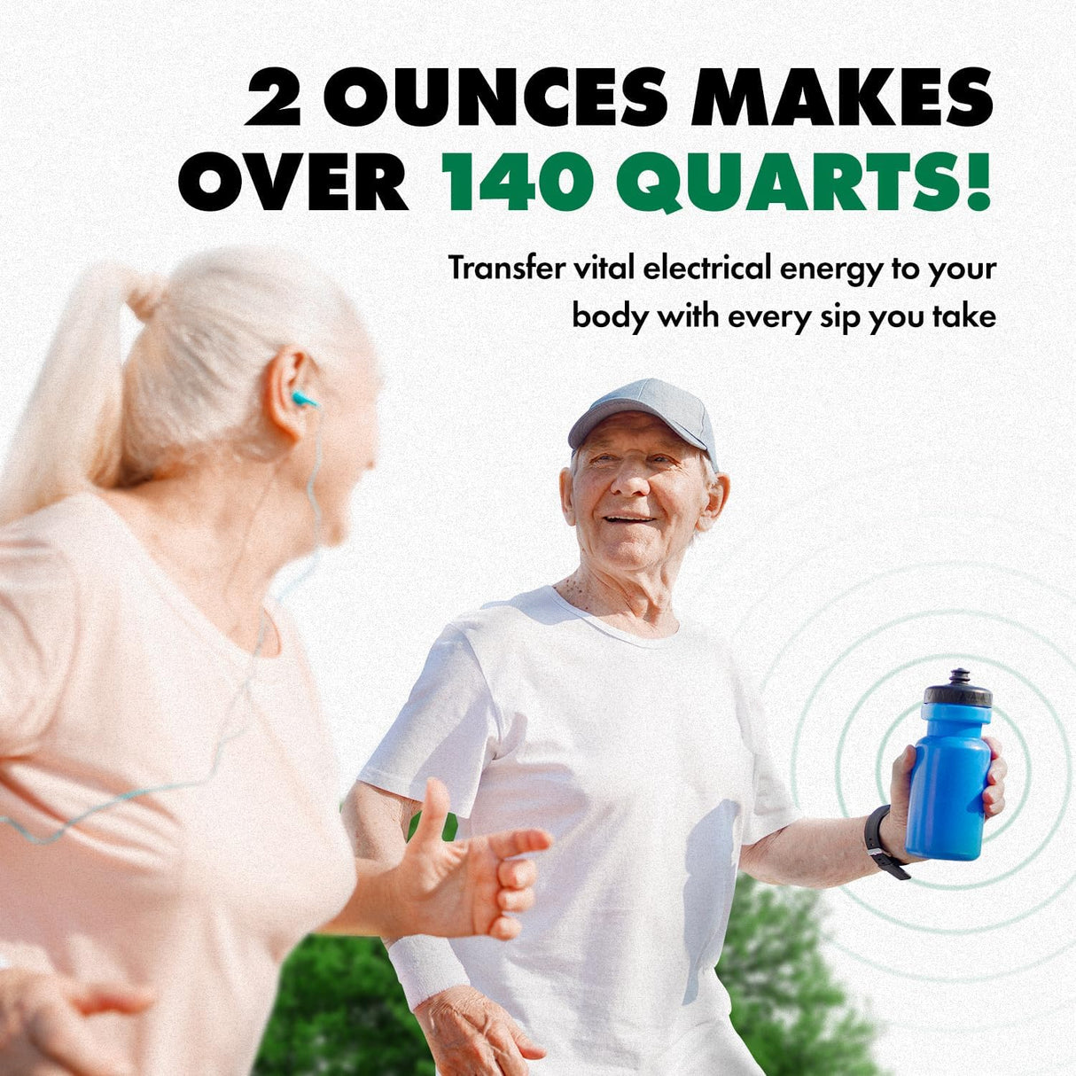 Cell Power® Oxígeno en gotas, suplemento con betabeles, uvas y proteína