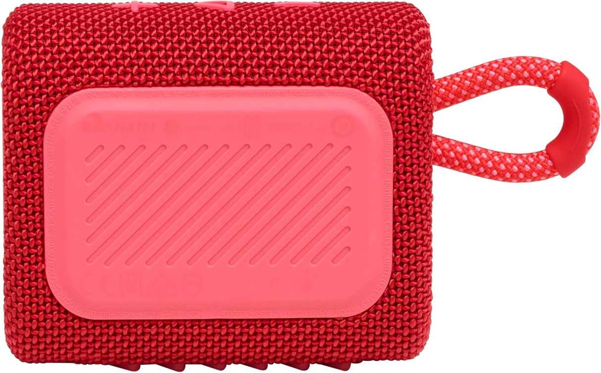 JBL Go 3: Altavoz portátil, Bluetooth, impermeable - JBLGO3