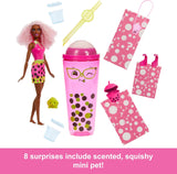 Muñeca Barbie Pop Reveal, serie Bubble Tea, 8 sorpresas, mascotas